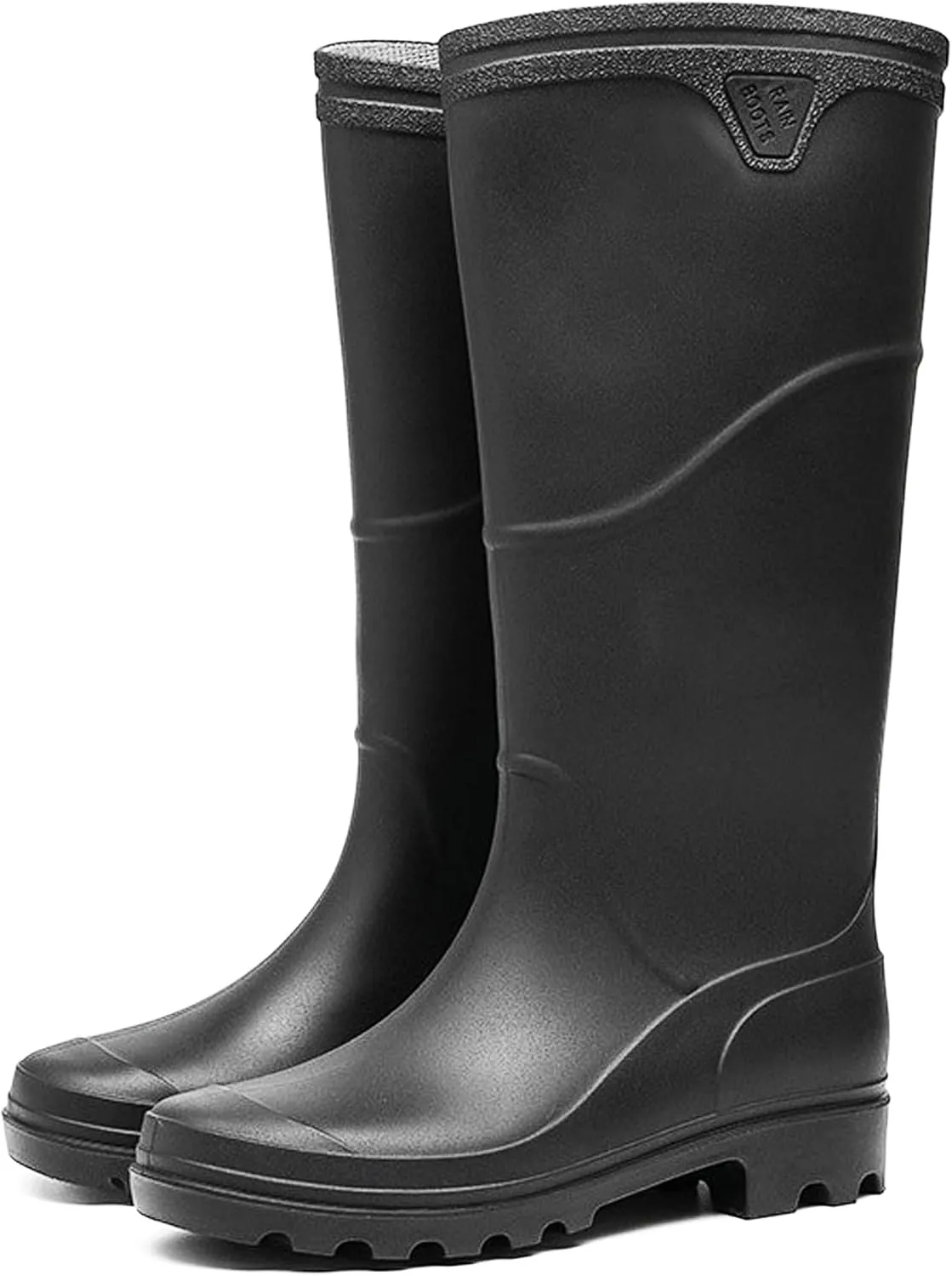 Ankle Rubber Rain Boot Mens Ankle Rain Shoes Waterproof Garden Boots Mens Short Rain Boots