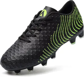 Boys Girls Soccer Cleats Kids Youth Firm Groud Soccer Shoes Athletic Outdoor Trainning Football Shoes Cleats