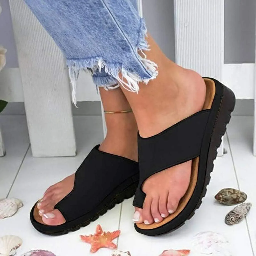 Colorful Sandals Gibobby Women's 2019 New Women Comfy Platform Sandal Shoes Summer Beach Travel Shoes Fashion Sandal