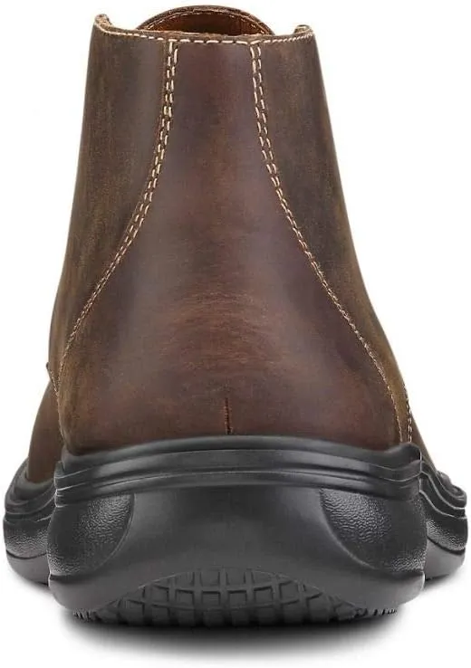 Dr. Comfort Ruk Men's Therapeutic Diabetic Extra Boot Leather Lace-up