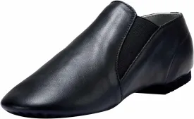 Dynadans Jazz Shoe Leather Slip On with Elastics (Big Kid/Little Kid/Toddler)