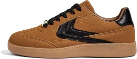 LUCKY STEP Women Retro Sneakers Fashion Classic Gum Sole Tennis Skate Shoes Casual Trendy Walking Trainer Anti Slip Flat Low-Top Footwear