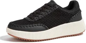 LUCKY STEP Women's Platform Sneakers Retro Braided Fashion Casual Chunky Shoes Breathable Durable Non Slip Walking Footwear