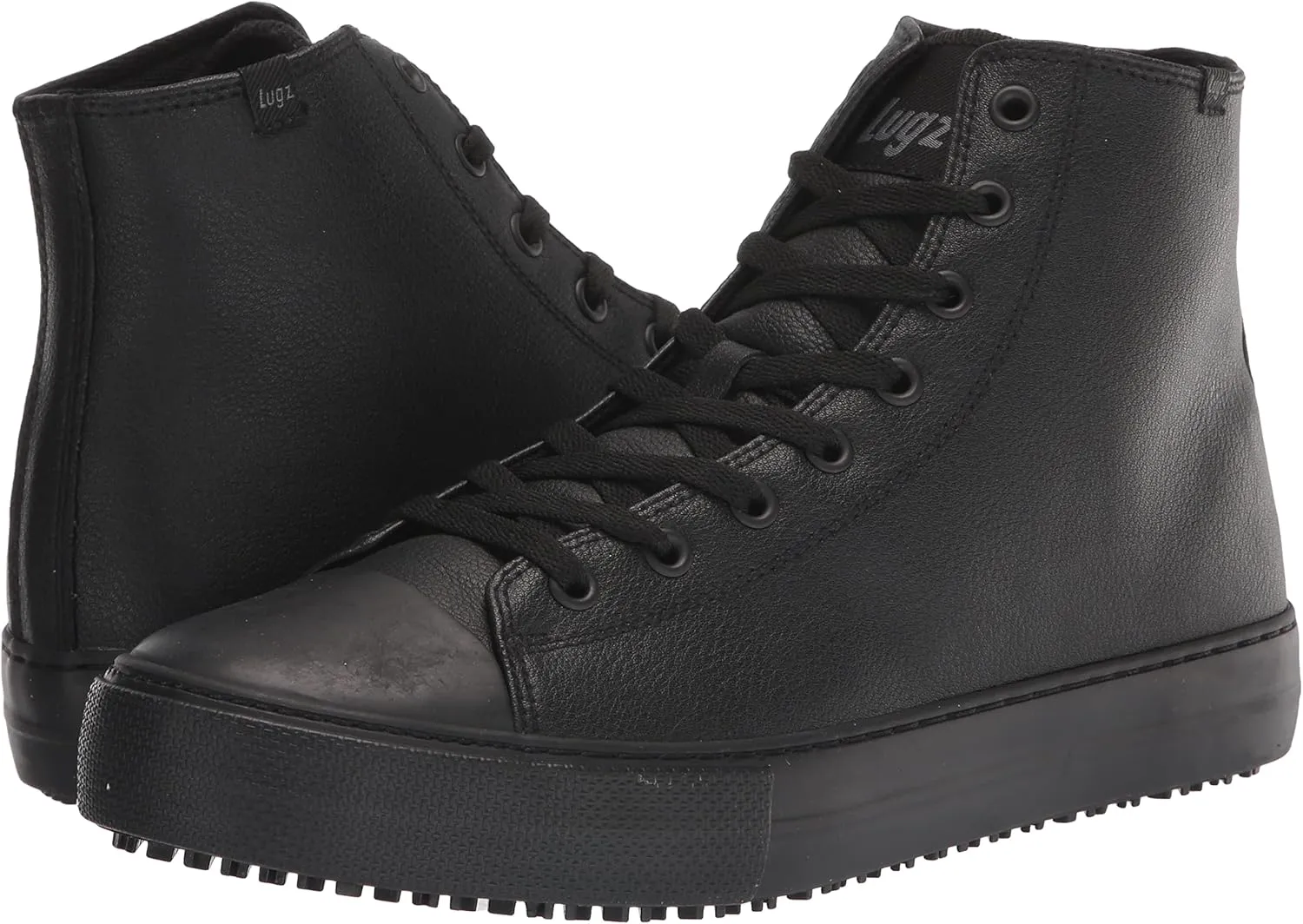 Lugz Women's Stagger Hi Slip-Resistant Classic Work Sneaker Food Service Shoe