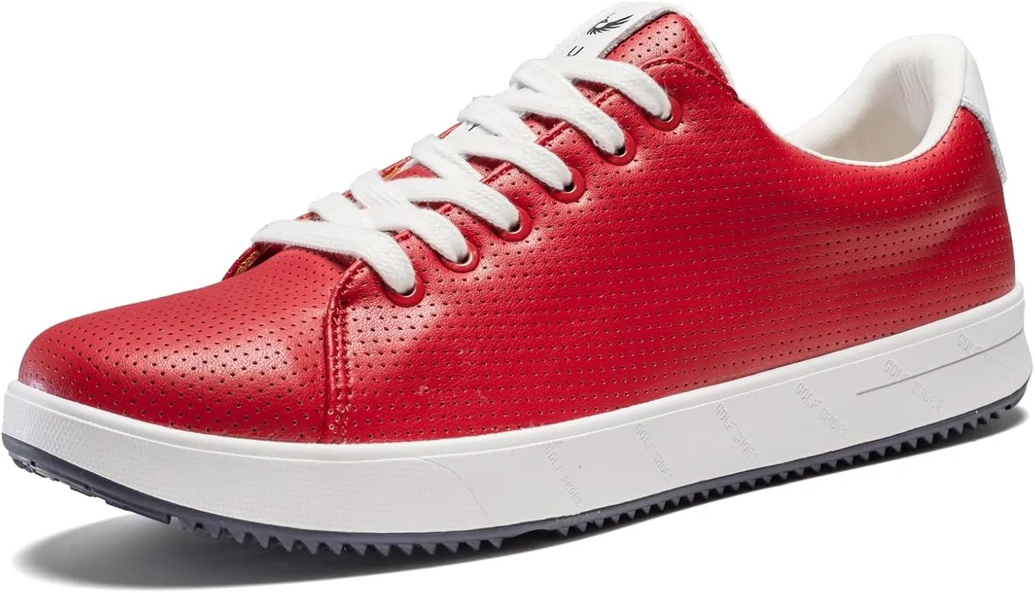 Men's Golf Shoes Professional Spikeless Leather Sneakers Non Slip Low Top Lightweight Comfort Travel Walking Shoes