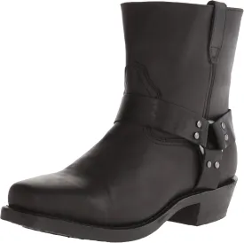 Mens Rev Up Harness Motorcycle Boots Ankle - Black - Size 12 2E