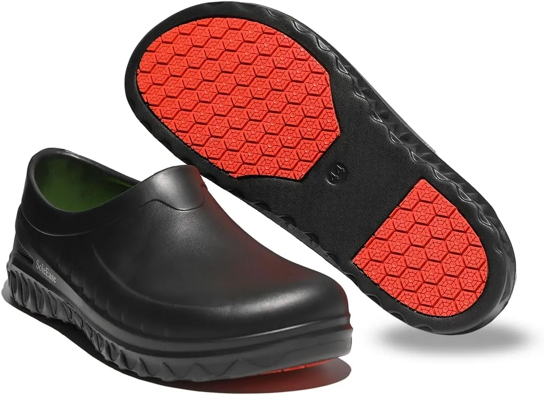 Mens Womens Chef Shoes Anti Oil Splash/Slip Resistant/Waterproof Garden Shoes for Kitchens Nursing Working