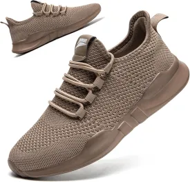 QIJGS Mens Running Shoes Sport Athletic Gym Sneakers Mesh Lightweight Tennis Fashion Workout Casual Shoes