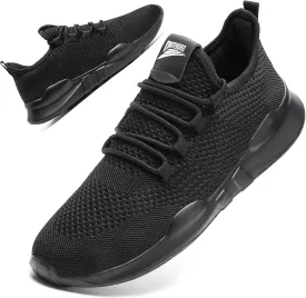 QIJGS Mens Running Shoes Sport Athletic Gym Sneakers Mesh Lightweight Tennis Fashion Workout Casual Shoes