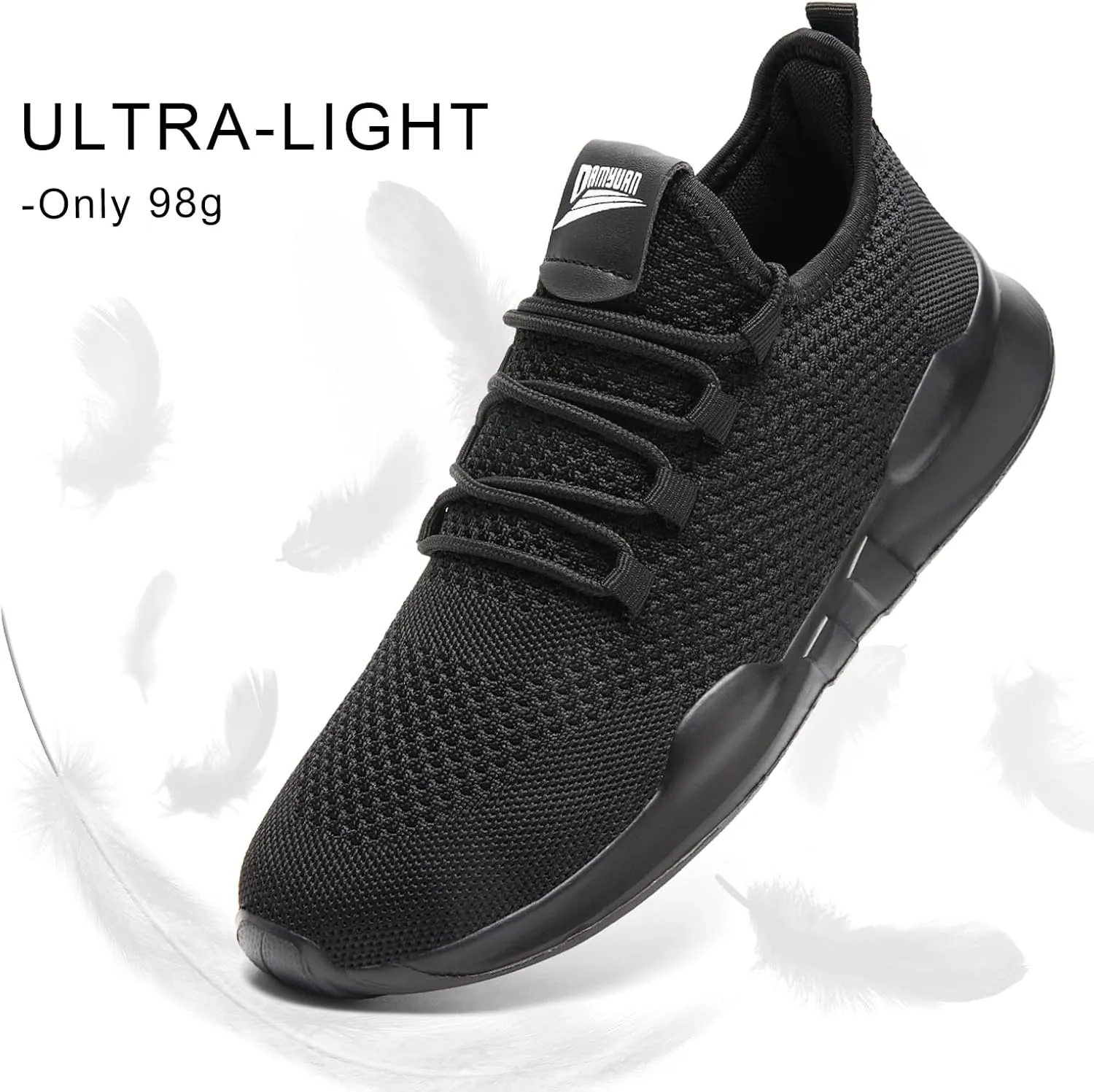 QIJGS Mens Running Shoes Sport Athletic Gym Sneakers Mesh Lightweight Tennis Fashion Workout Casual Shoes