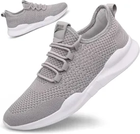 QIJGS Mens Running Shoes Sport Athletic Gym Sneakers Mesh Lightweight Tennis Fashion Workout Casual Shoes