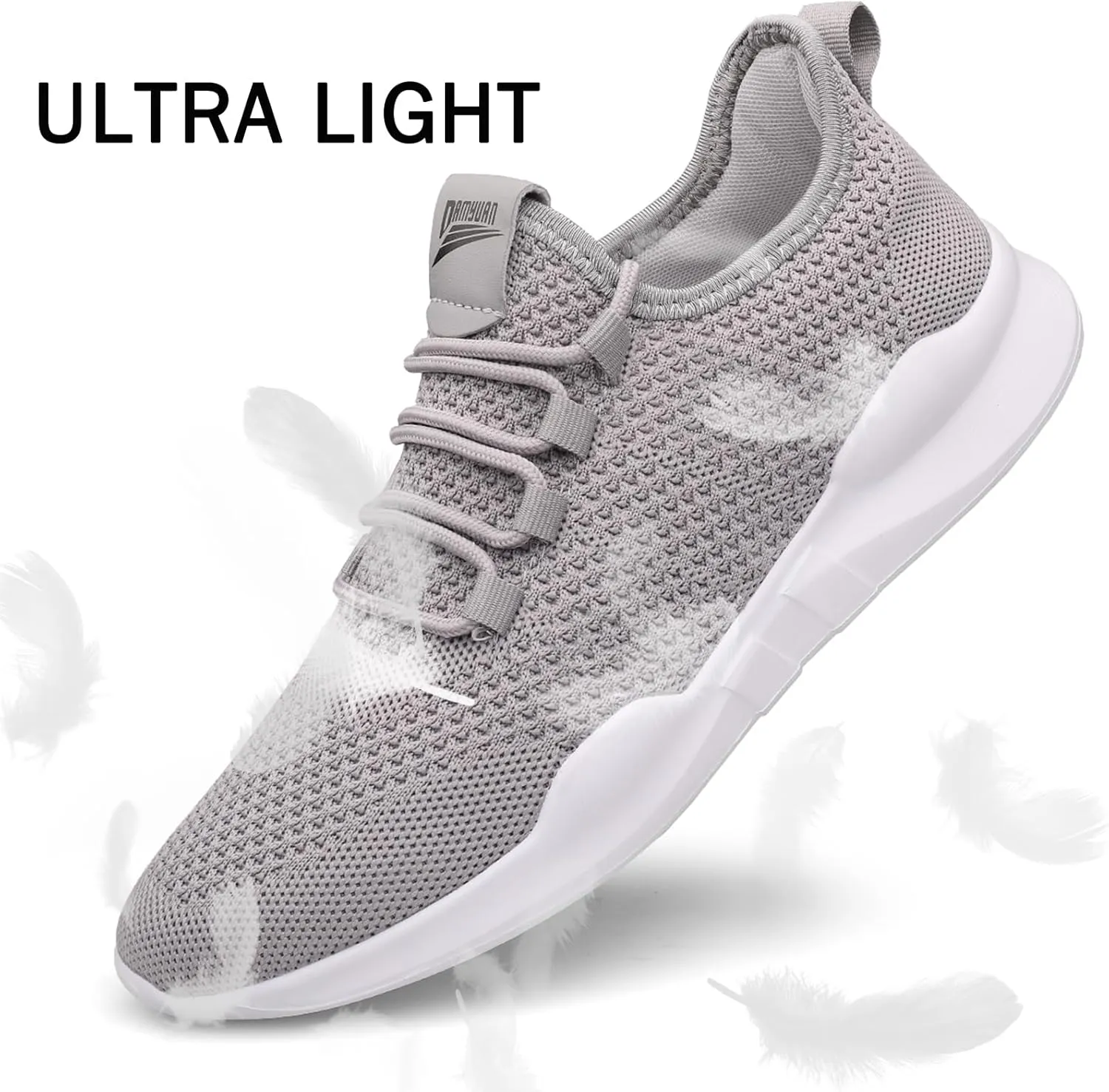 QIJGS Mens Running Shoes Sport Athletic Gym Sneakers Mesh Lightweight Tennis Fashion Workout Casual Shoes