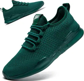 QIJGS Mens Running Shoes Sport Athletic Gym Sneakers Mesh Lightweight Tennis Fashion Workout Casual Shoes