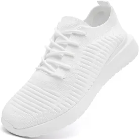 QIJGS Wide Running Shoes for Women Sport Athletic Gym Casual Sneakers Fashion mesh Lightweight Shoes
