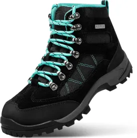 R CORD Hiking Boots Womens Waterproof Outdoor Womens Hiking Boots Trekking Camping Trail Boots
