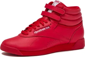 Reebok Women's Freestyle Hi High Top Sneakers for Women, Black or White Basketball and Tennis Shoes Womens Size 5-12