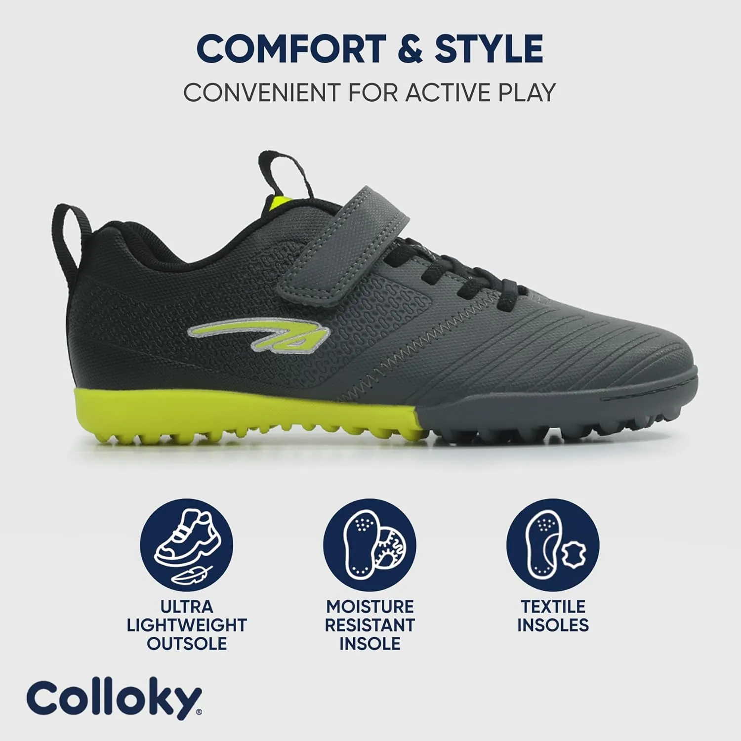 Soccer Cleats for Boys and Girls, Breathable & Comfortable, Stable Traction, Ankle Support,Versatile Use for Football