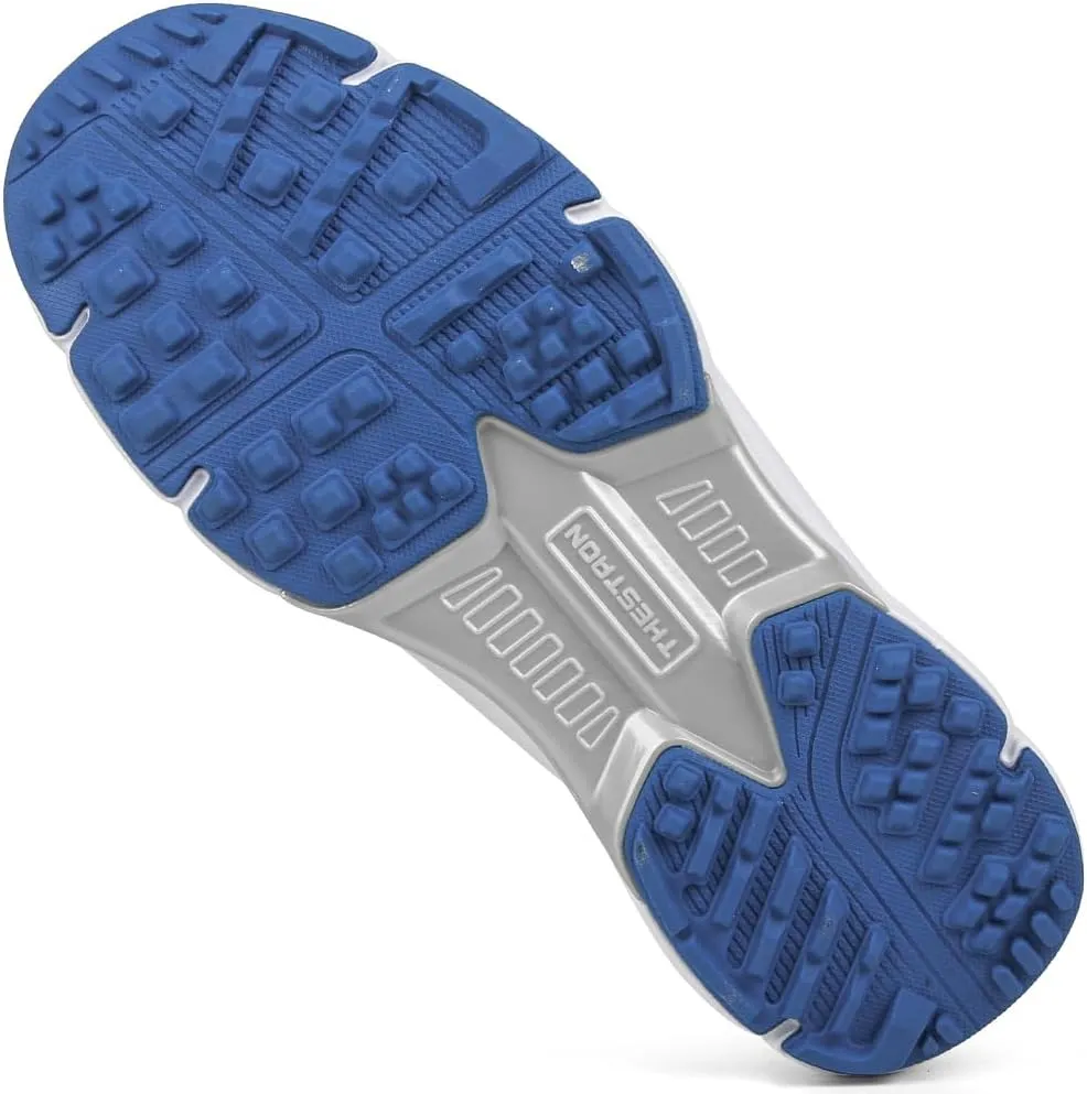 THESTRON Men Waterproof Golf Shoes Zipper Golf Shoes Professional Spikeless Golf Sneakers Male Golf Sports Walking Shoes Comfortable Golf Footwears for Men